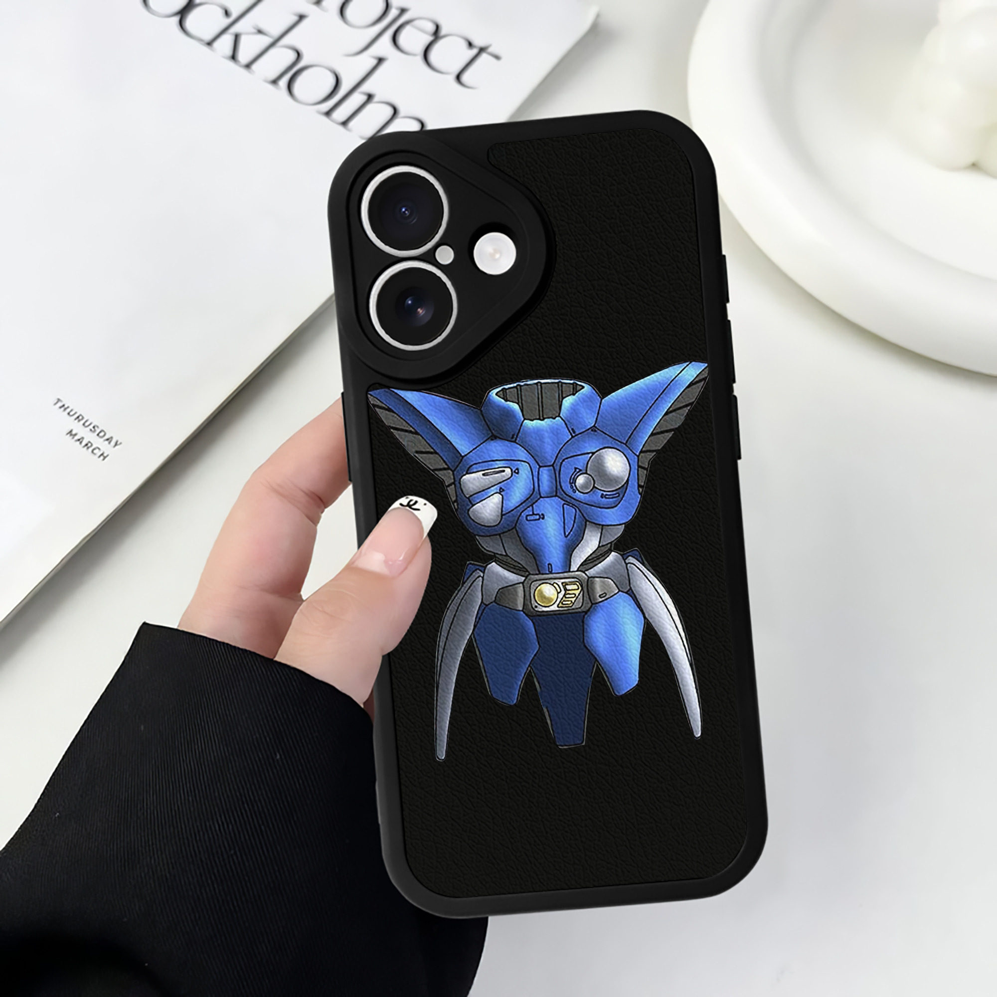 遊☆戯☆王 Yu-Gi-Oh! 【iPhone 16シリーズ対応】シリコンスマホケース（レザー調） 材質：シリコン